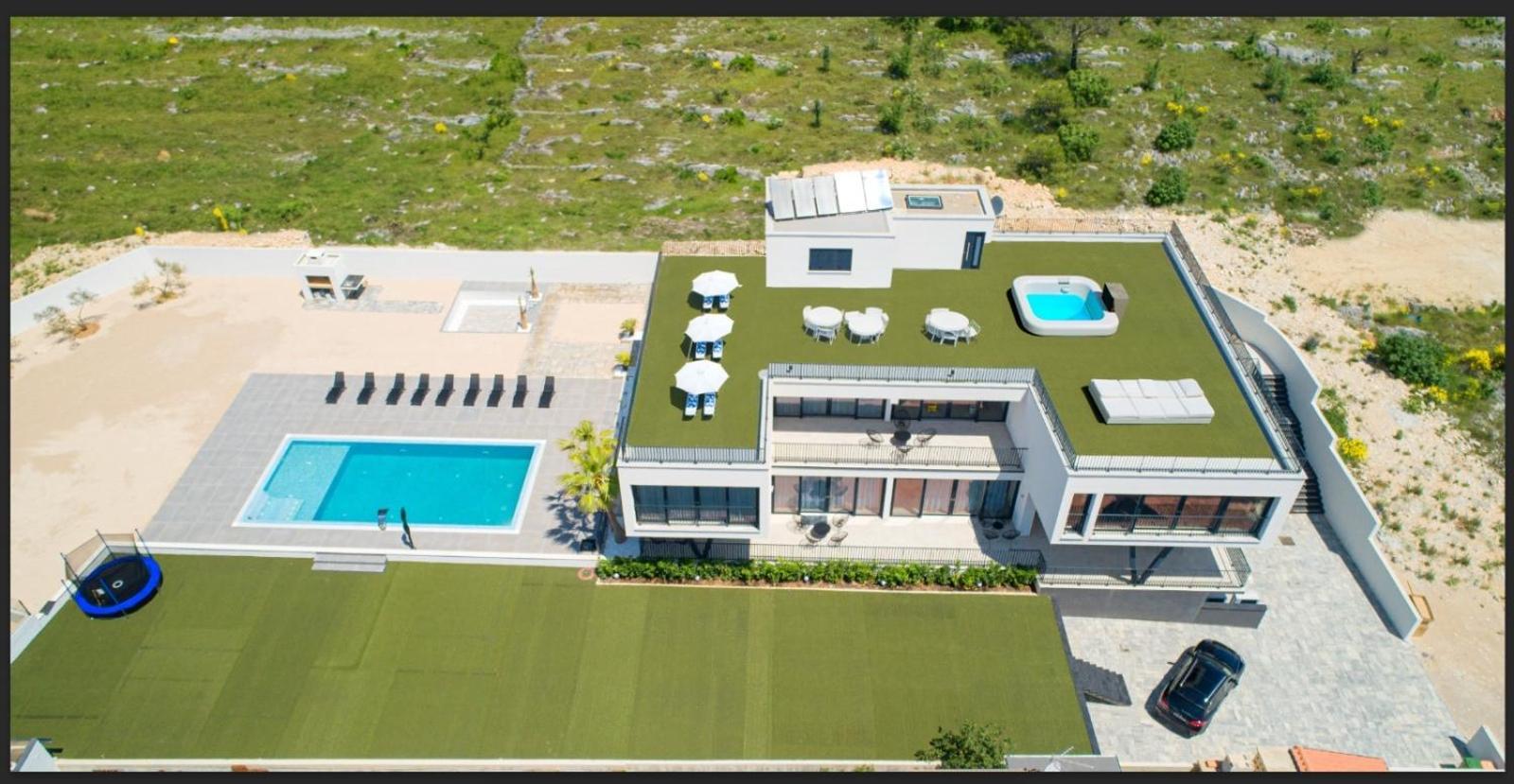 Rooftop House Vodice Esterno foto